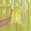 Candy Vibrant 1x2m Rain Curtain In Orange Green Yellow Pink Purple For Festive Decor Party