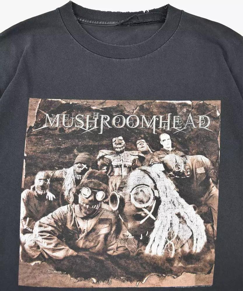 Mushroomhead Gift For Fans Black T-Shirt Cotton All Size Unisex T-Shirt XXL
