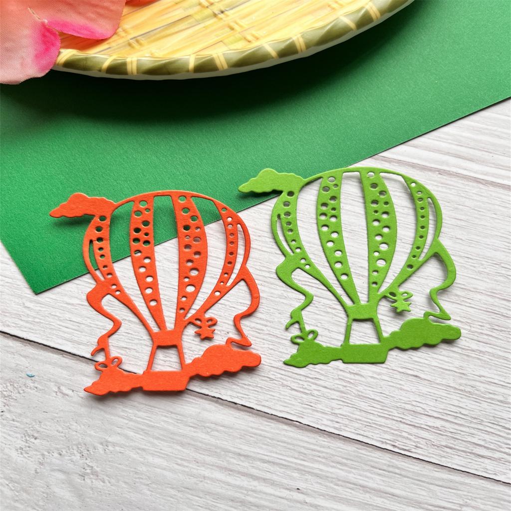 Hot Air Balloon Metal Cutting Dies Stencils for DIY Scrapbooking Decorative Embossing Paper Cards Template Decor Die Cut
