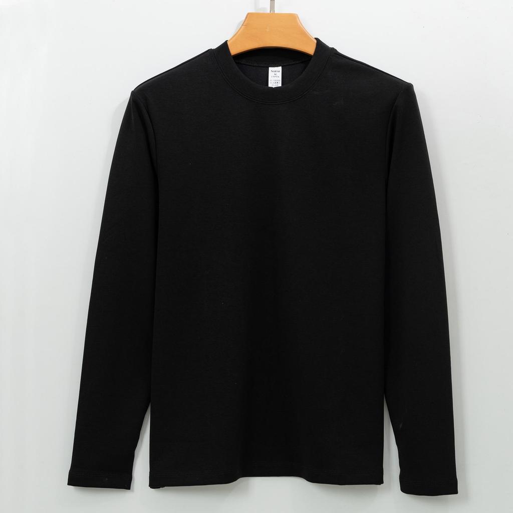 Men's High-End Lyocell Thermal Long-Sleeve T-Shirt