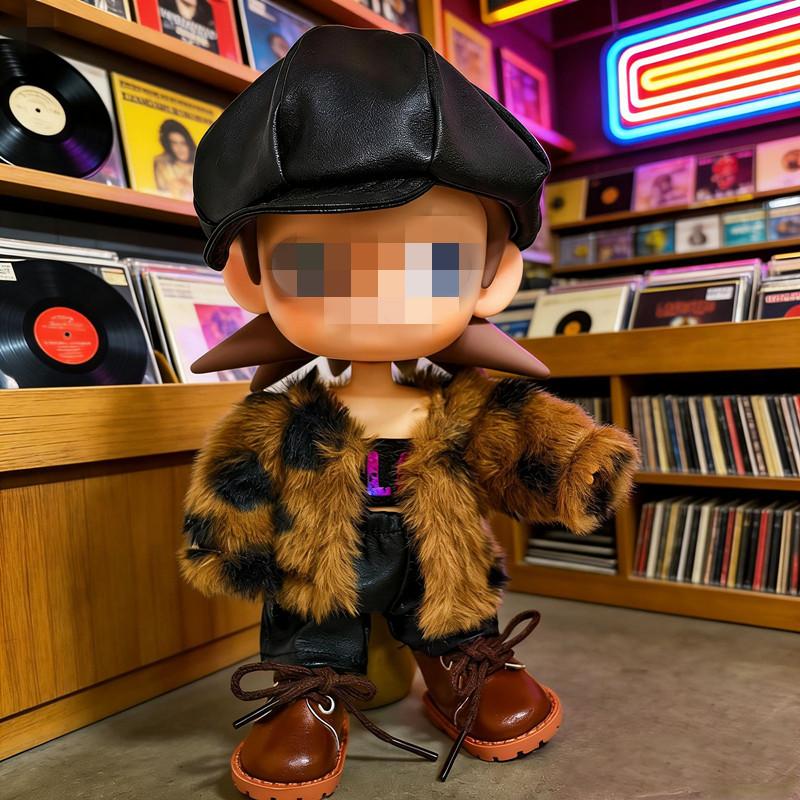 [Cloth Only] 20cm Bjd Doll Clothes Handmade Fashionable and Eye-catching Streetwear Trend