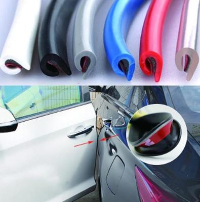 Car Door Trips Rubber Edge Protective 10M Strips Side Doors Moldings Adhesive Scratch Protector Vehicle For Cars Auto