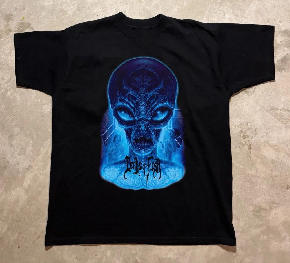 

Deeds of Flesh Band Shirt All Size Black Cotton Unisex T-Shirt XXXXL
