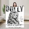 Rip Dolly Parton Blanket Ultra Soft  Throw Blankets For Bed 50X60 Inch Multi-Size Bedspreads