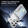 Transparante Kaarthouder Portemonnee Telefoonhoesje voor Samsung Galaxy S22 S23 S26 Ultra S24 S25 Plus Acryl Schokbestendig Harde Cover