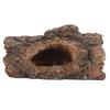 Tree Bark Shape Reptile Hideout Resin Amphibians Hide Cave Reptile Hide Cave  Terrarium Decor