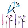 Metal Zipper Earphones With Microphone For Mobile Phone Listening And Call Control
