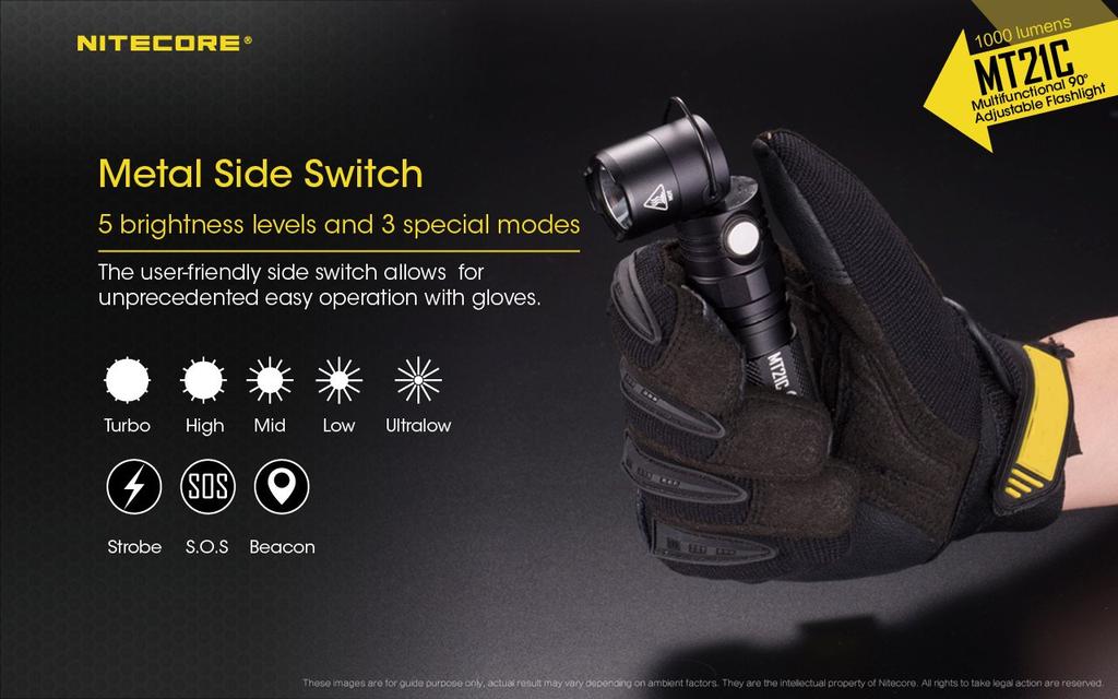 Nitecore MT21C Torch Black -