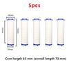 5Pcs Spray Head PP Cotton Filter Cartridge Is Suitable For Most Handheld Shower Bathroom Accessories
