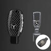 DJR5 New For Mercedes Benz PC Carbon Fiber Car Key Rings For Mercedes Benz AMG A B C E Class GLS GLA GLC CLS CLA W204 W212 W176 Car K