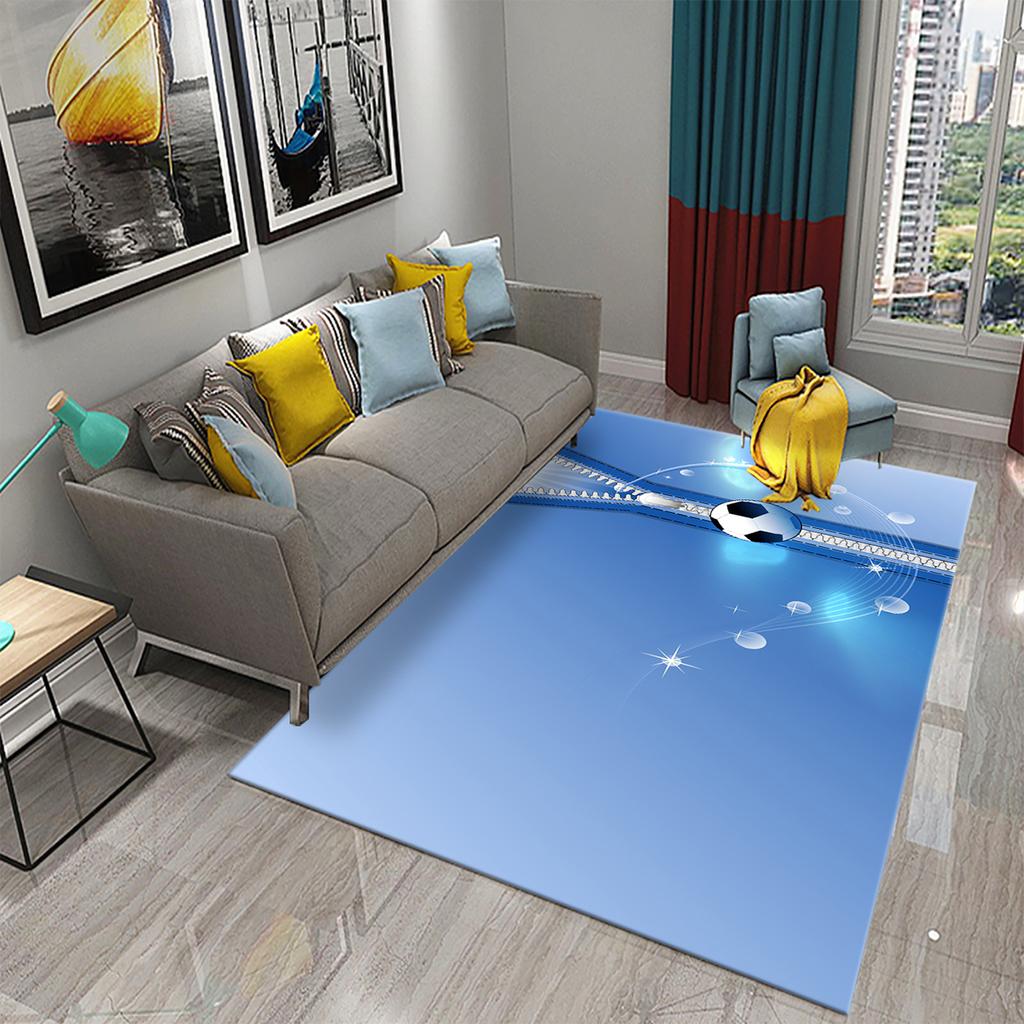 Hálószoba konyha fürdőszoba veranda csúszásmentes lakberendezési padlószőnyeg focimintás szőnyeg nappali nagy szőnyeg