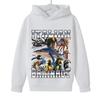 Kids Long Sleeve Hoodie Viral Italian Brainrot Meme Mixed Creature Graphic Pullover Sweatshirt Autumn Winter Casual Sport Daily Wear Tops