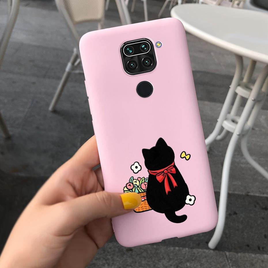 For Xiaomi Redmi Note 9 Case Luxury Sunflower Lavender Silicon Phone Back Cover Case For Redmi Note 9 Pro Max 9s Note9 Soft Etui