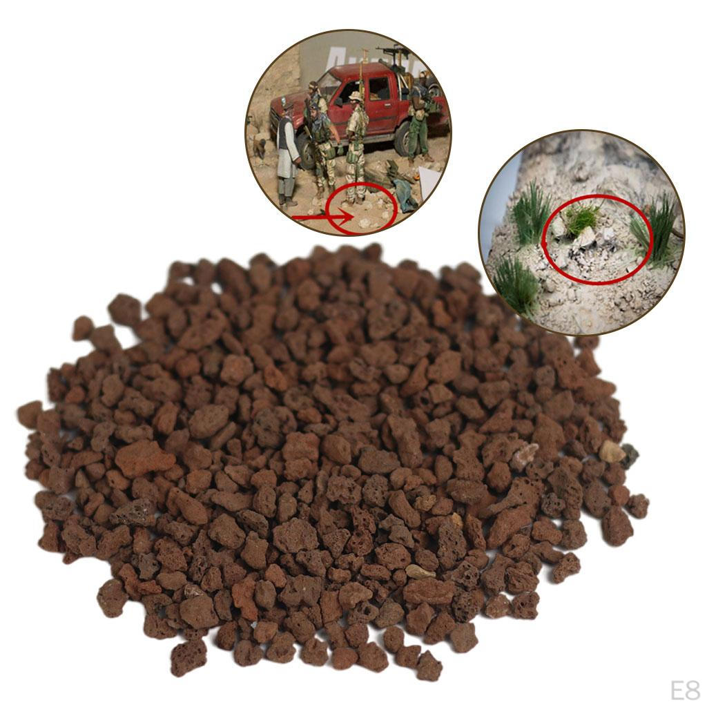 Table Set Irregular Miniature Rock for Garden Decoration