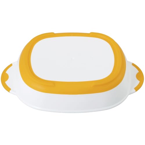 LEC Anpanman Small Plate (16 x 11 x 3 cm) Microwave, Dishwasher, and Boilable Disinfectant Safe/Non-Slip