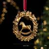 Resin Christmas Decor Pendant Cartoon Xmas Hanging Decoration  Christmas Decor
