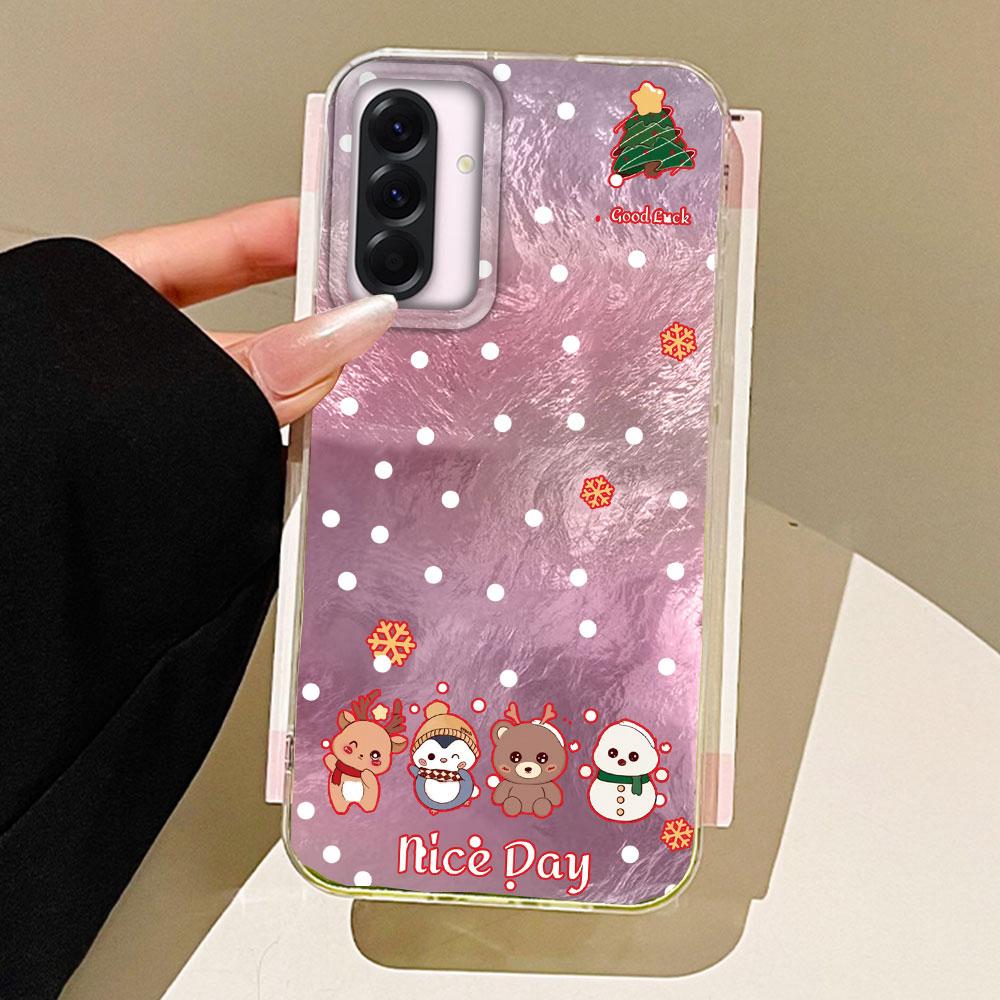 

Счастливого Рождества Чехол для телефона с елкой и лосем для Samsung Galaxy A55 A07 A17 A56 A36 A26 A16 A53 A06 A14 A24 A34 A54 A15 A12 A22 A13 Samsung Galaxy A52 4G белый