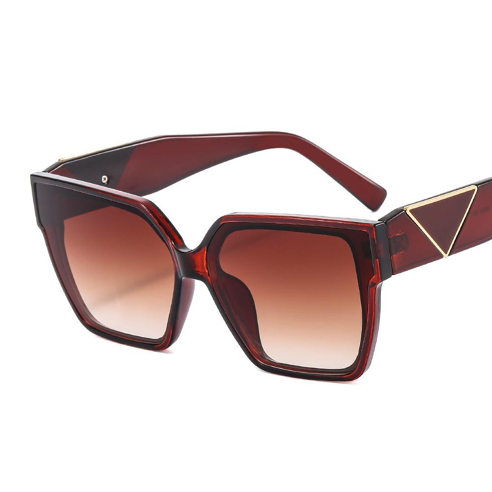FS5016 2024 Designer Trendy Vintage Fashion Retro Big Frame Unisex Custom Rectangle Sunglasses