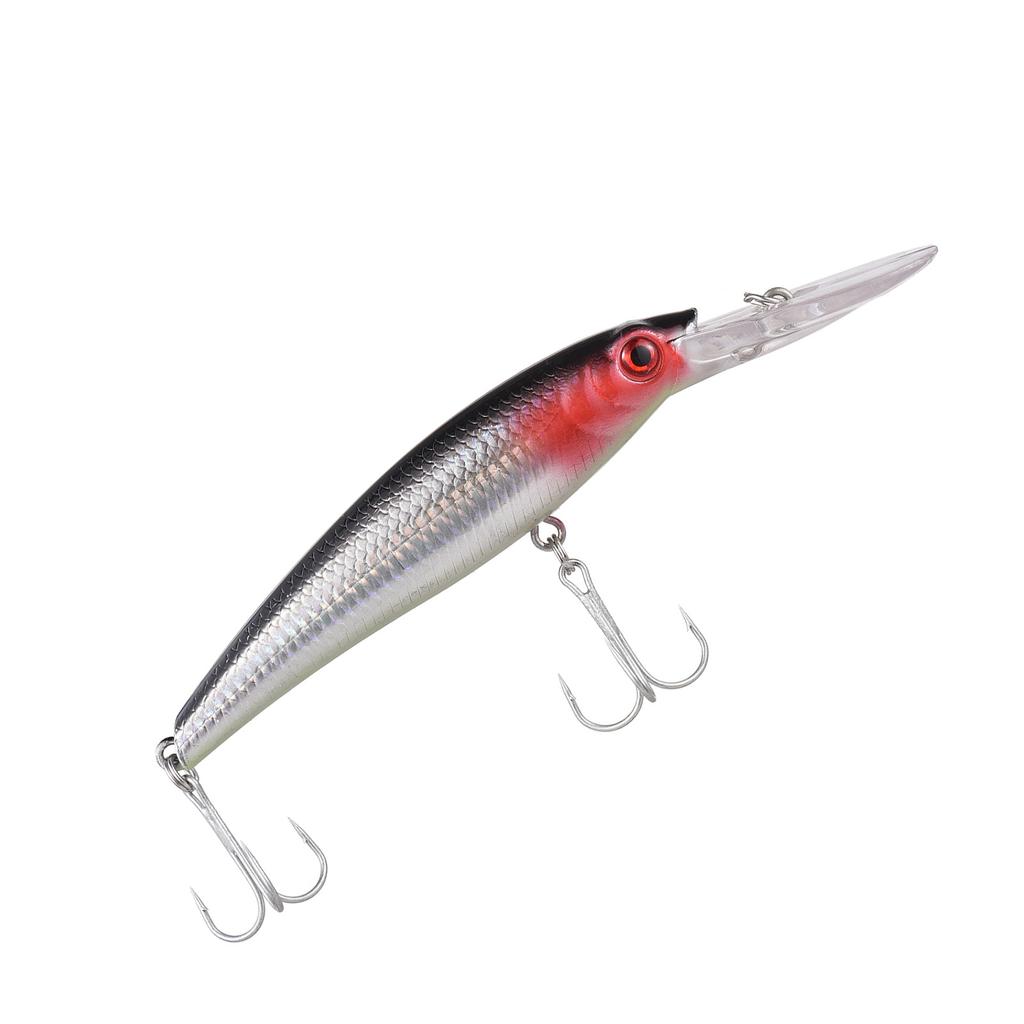 Ultra Long Casting Fishing Lure 20cm Saltwater Sinking Minnow Fishing Bait Fishing Tackle 2 Hook Big Seabass Hard Bait