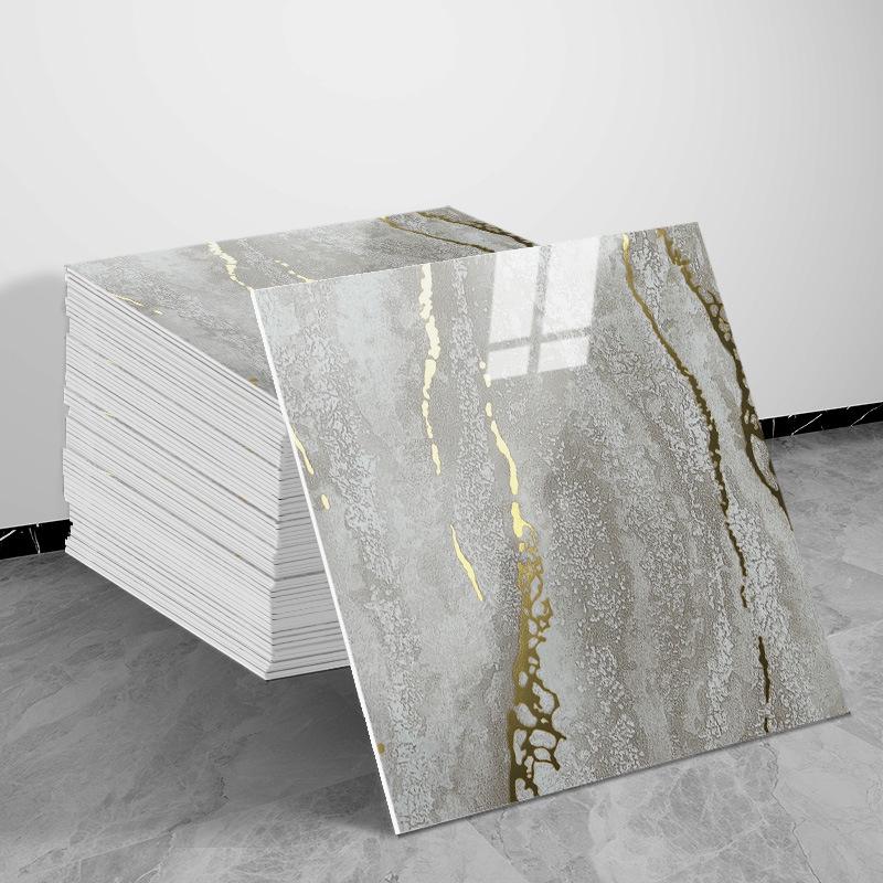 

Самоклеюча імітація порцелянової плитки та текстури мармуру для настінного покриття для прикраси кухні та ванної кімнати. 40x40 cm/piece