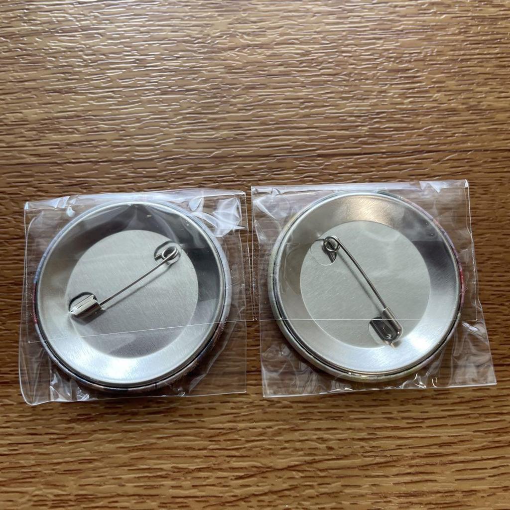 [USED] Morikura En Can Badge Set of 2 Art Book Publication Commemoration Signing Session Panel Exhibition Limited Anime Manga