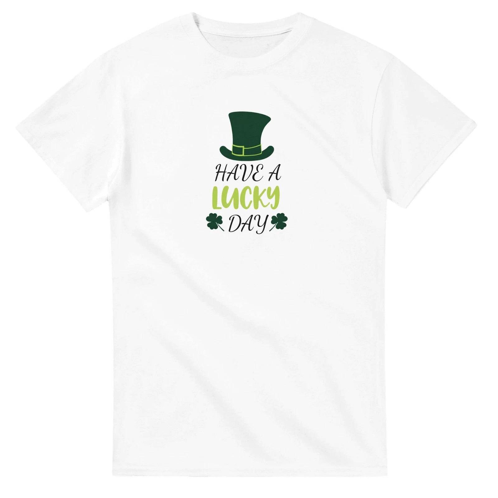 

Saint Patricks Day T-Shirt | Lucky Green Tee | Gift for Him Her S