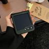 For Samsung Galaxy Z Flip 7 6 5 4 3 5G Case Luxury Leather Hinge All-inclusive Folding Shockproof Protective Hard Back Cover