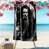 Edward Scissorhands Print Beach Towel, Large Soft Quick Dry Towel for Beach Camping Swimming