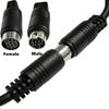 3/1.5/1/0.5m S-video Cable Male To Male 10Pin Mini DIN Computer Connector TV Cable For Projector VCR DVD Nickel Plated
