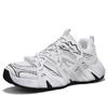 Outdoor Men's Running Shoes Spring Autumn Fashion Cross Tied Platform Sneakers Comfortable Height Increase Non Slip Casual Shoes