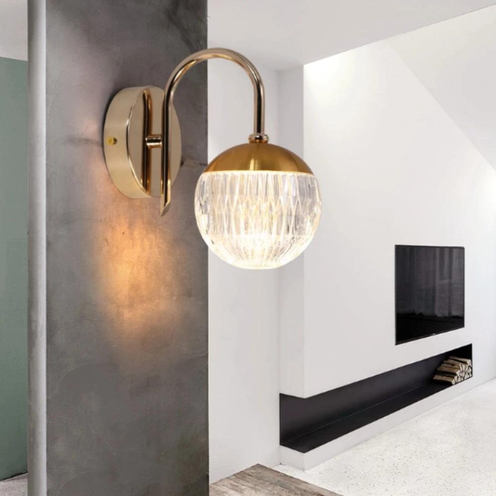 JOYINLED Modern Led Wall Lamp Bedside Wall Light Nordic Minimalist Living Room Bedroom Sconce Dining Room Indoor Light Fixtures