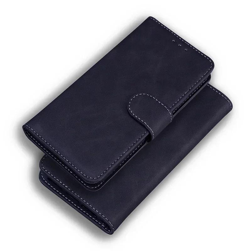 Stand Flip Wallet Case For Huawei P Smart Z P Smart 2019 2020 2025 Enjoy 50z 10S 9S 9 Plus 7S Leather Protect Cover P Smart 2019 чёрный