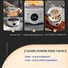 500W 1.5L Jug & 500ML Stew Pot Teapot Digital Touch Panel Multi Functional Health Pot Household Smart Soup Boiler