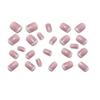 European Square Wearable Classic French White Edge Glitter Nails - Hot Selling Simple Nail Art Tips