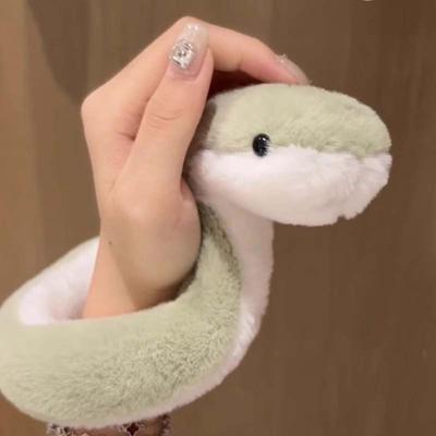 25-Year-Old Year Of The Snake Mascot Cute Little Snake Doll Children'S Plush Toy Rag Doll Sofa Ornament
