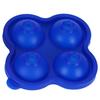4 Hole Ice Cubes Mold Silicone Ice Ball Maker Mould Tray for Home Kitchen Supplies
