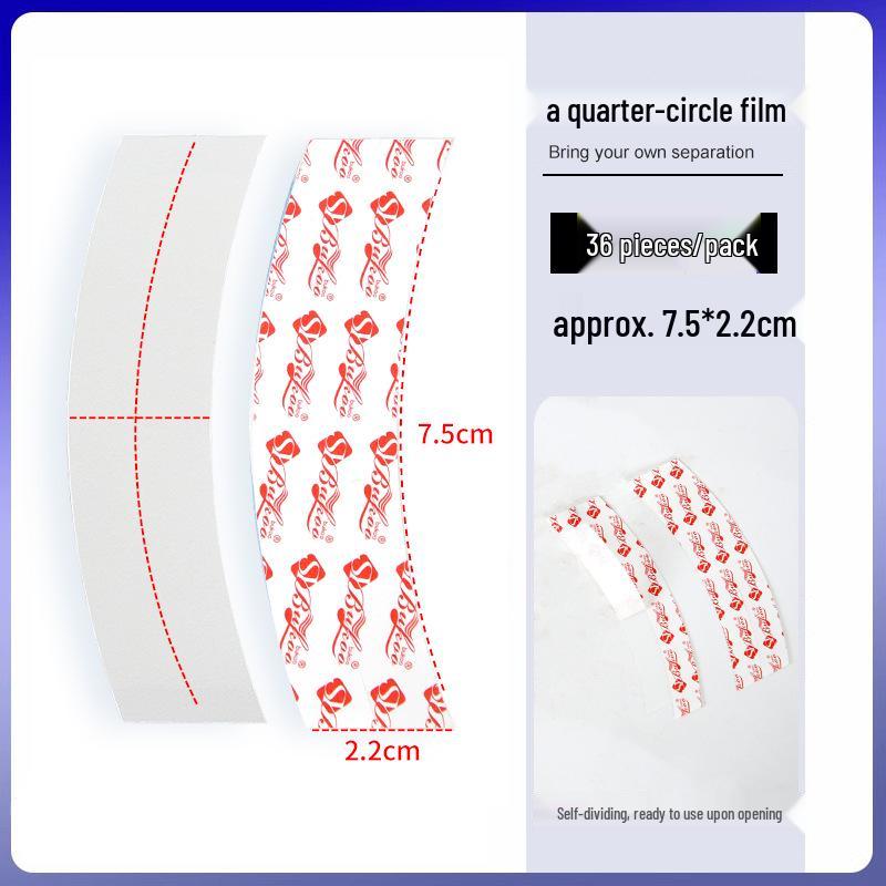 "Waterproof & Sweat-Proof Wig Tape: Special Scalp Double-Sided Film Patch"