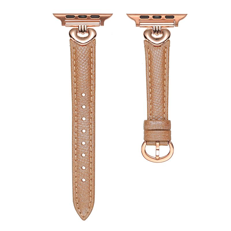 

Watch Band for Apple Watch Series 10 42mm/9 8 7 41mm/SE (2023) SE (2022) SE 6 5 4 40mm/3 2 1 38mm Sheepskin Watch Strap Light Brown