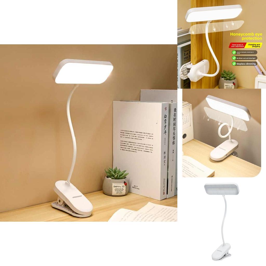 Led Desk Lamp For Students With Touch Control And Adjustable Brightness For Study And Reading