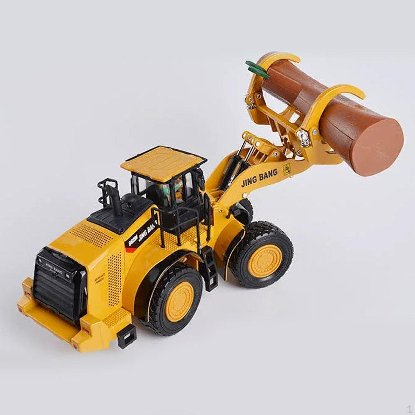 

1/50 Grab Excavator Construction Vehicle Toy Engineering Digger Model for Kids