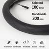 Heated Steering Wheel Cover - WARMITORY Luxury Steering Wheel Heater, 12V Quick Hand Warmer, 14.5-15 Inches Outer Diameter for Standard-Size Car