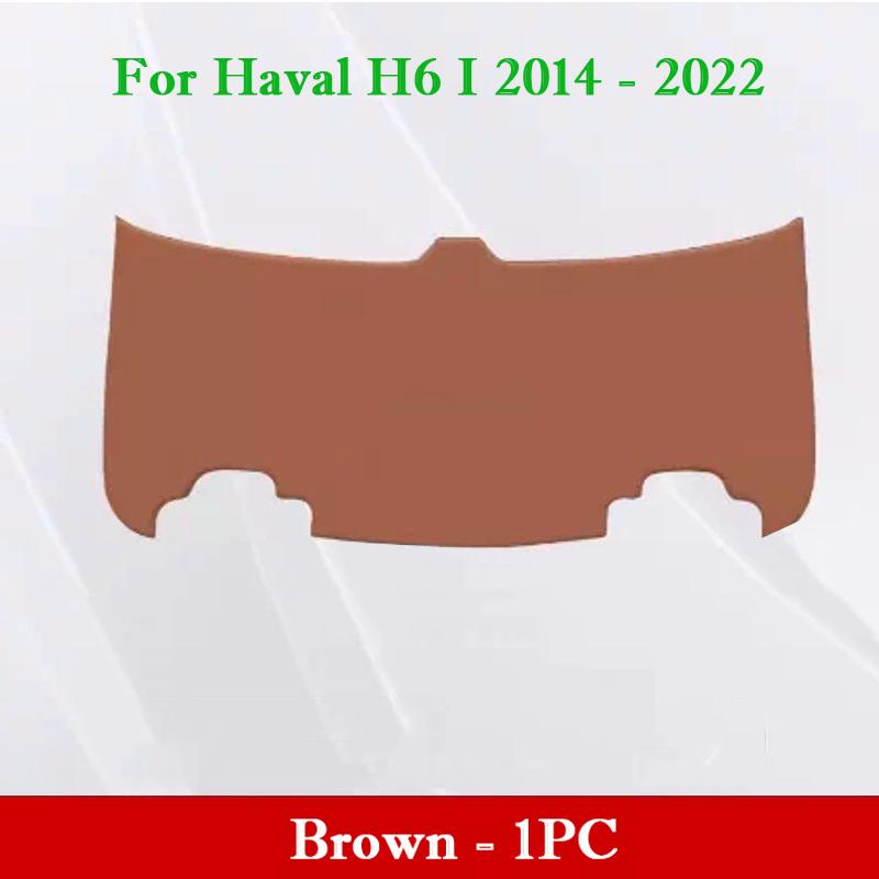 For Haval H6 H6S Car Trunk Door Anti Kick Pad Tailgate PU Leather Anti Dirt Protective Mat Interior Cargo Liner Auto Accessories