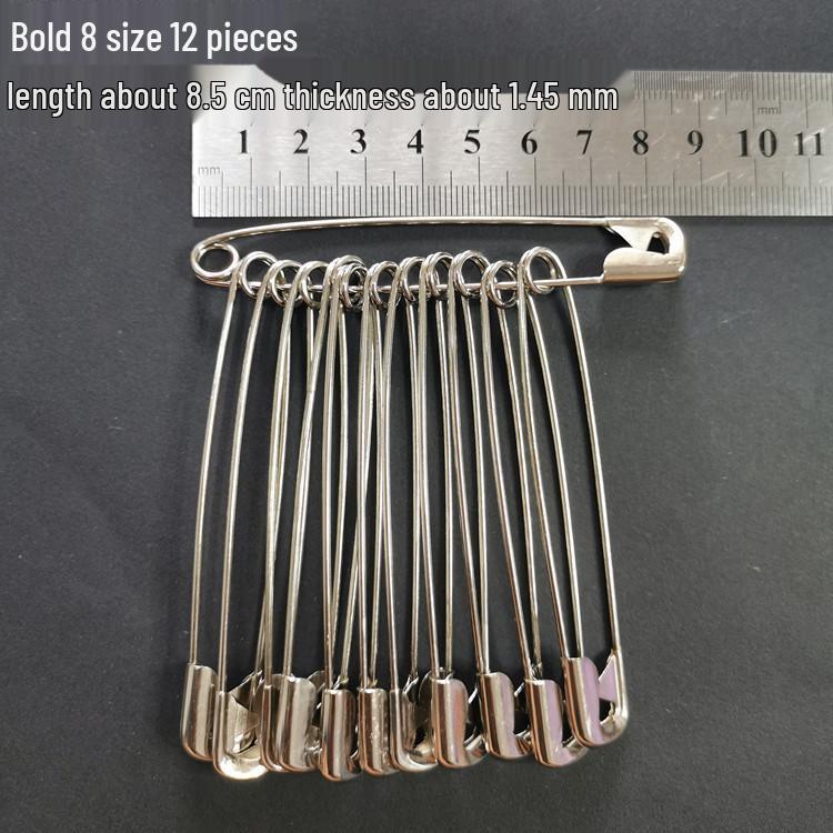 Universelle Sicherheits- und Büroklammer-Nadeln - Kleine & Große Größen Verfügbar