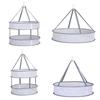 Foldable Mesh Clothes Drying Rack Hanging Sweater Socks Underwear Delicate Garments Dryer Net Lay Flat Collapsible Laundry Clothes Drying Basket