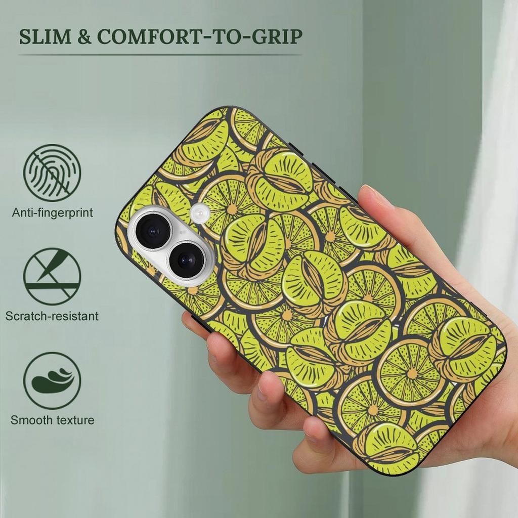 1 Pack For Iphone 17/17Air/17Pro/17ProMax Slim TPU Phone Cover With Anti-Fingerprint Layer, Precision Ports And Raised Screen Lip