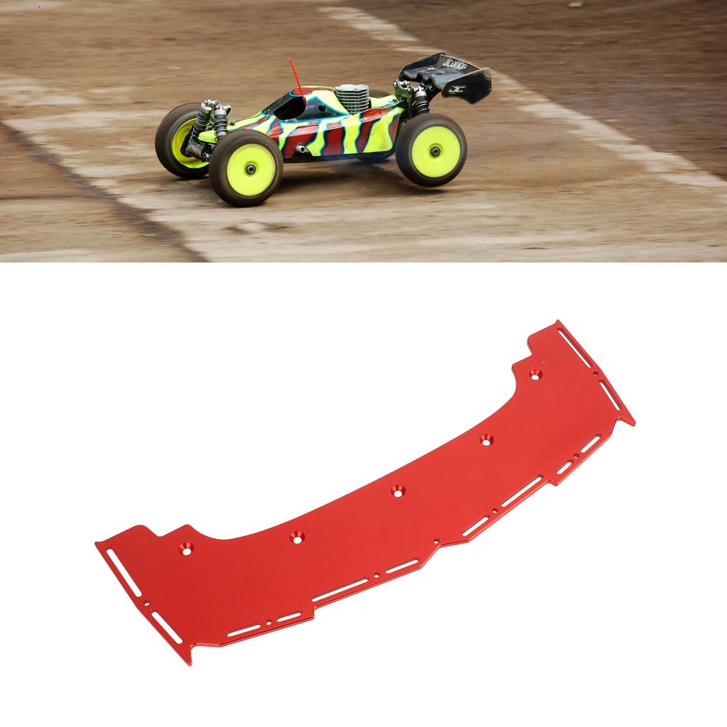 RC Car Front Bumper 11.9in Wide Aluminium Alloy High Strength Exquisite Color RC Car Protective Bar for 1Celsius7 1Celsius8