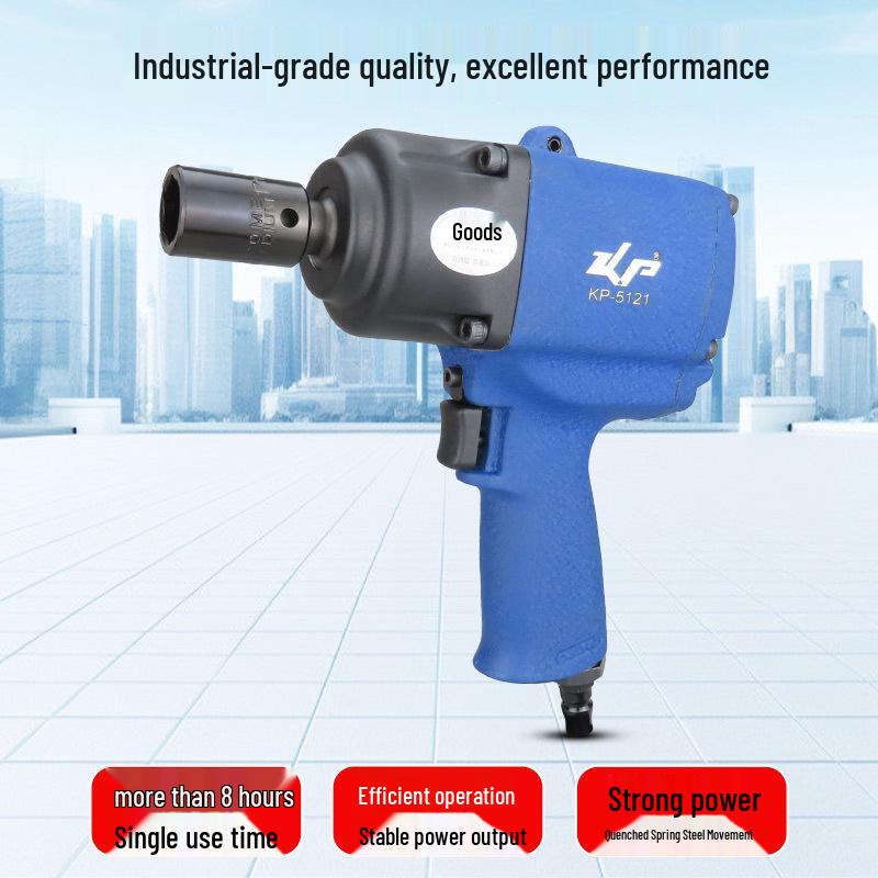 Industrial-Grade Gaobao Pneumatic Wrench - High Torque Air-Powered Wrench with 1/2" and 3/4" Square Drive for Auto Repair.