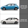 Nissan Leaf AZE0 Deflektory proti dešti a slunci pro boční okna a zrcátka