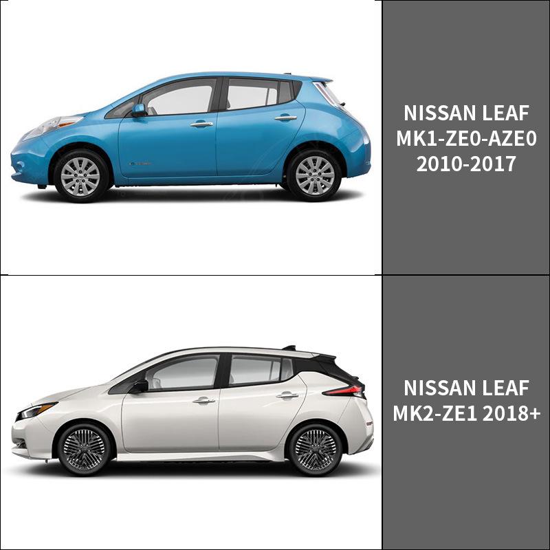 Nissan Leaf AZE0 Deflektory proti dešti a slunci pro boční okna a zrcátka