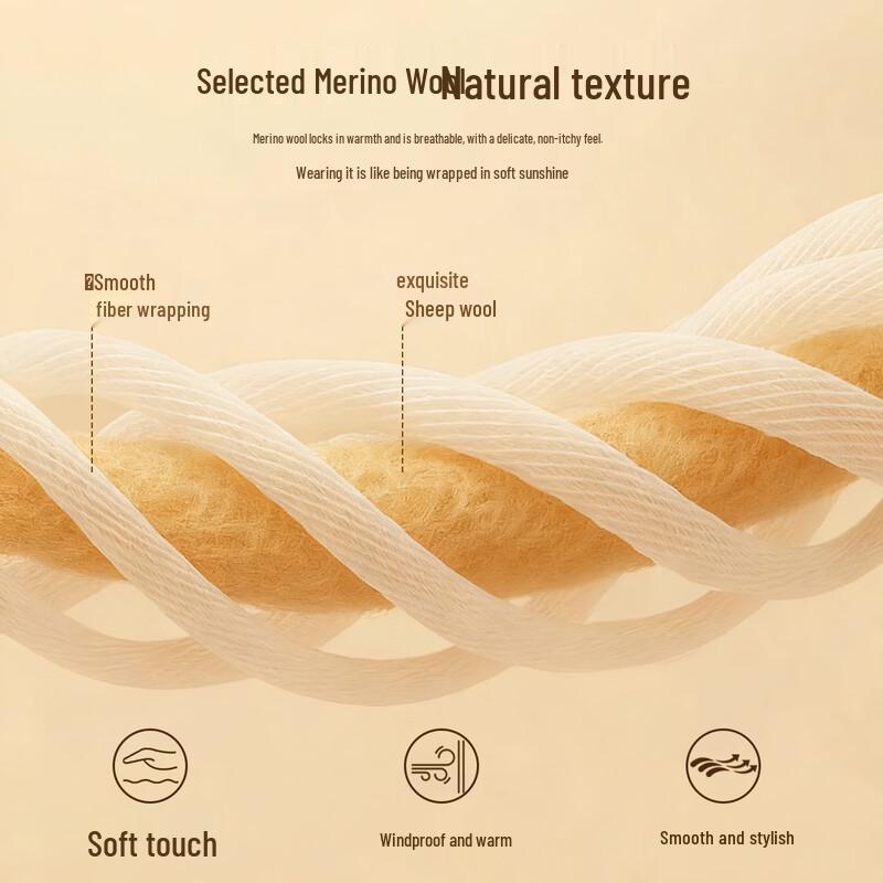 HSTYLE Elegant Commuter Premium Double-faced Wool Coat